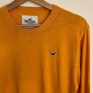 Hollister light sweater / pumpkin